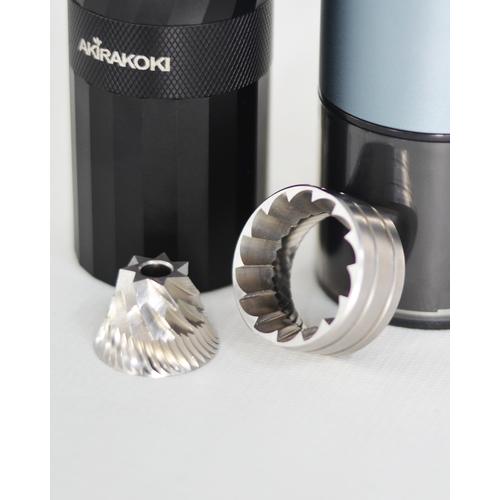 Promo Akirakoki Conical Burr 7 Axis 38mm Burr Grinder Kota