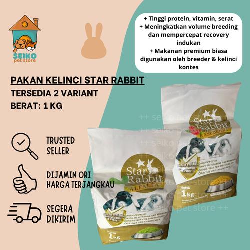 Jual Star Rabbit Pakan Kelinci Premium - 1 KG - Alfalfa - Kab. Bandung ...