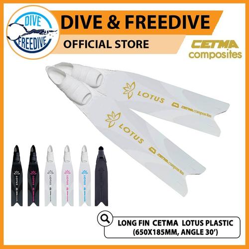 Jual Long Fin Cetma Lotus Plastic Blade Freediving Kaki Katak