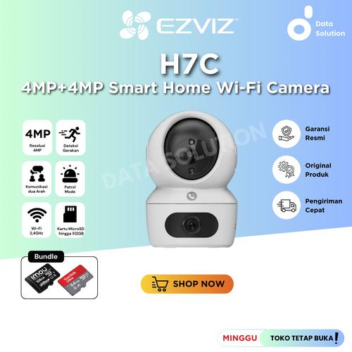 Jual Ezviz H7C 4MP + 4MP Dual 2K+ Smart Wi-Fi Pan & Tilt Camera Indoor ...