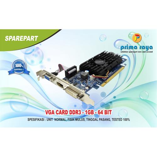 Scheda Grafica Annadue 1GB DDR3 – GT218/40nm, Memoria 64 Bit, Frequenza 589 MHz, PCI 2.0 X16, Uscite DVI/VGA/HDMI, Ventola Silenziosa