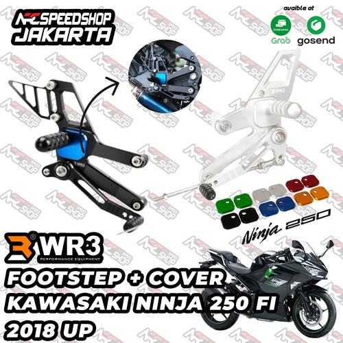 Jual Footstep / Foot Step Racing WR3 V-Series Ninja 250fi 2018 Black ...