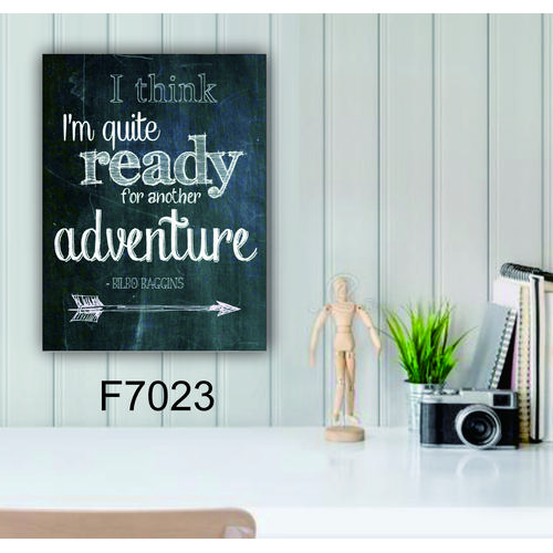 Jual Poster Frame Hiasan Dinding Vintage Quotes of Life 3D Kayu Tebal