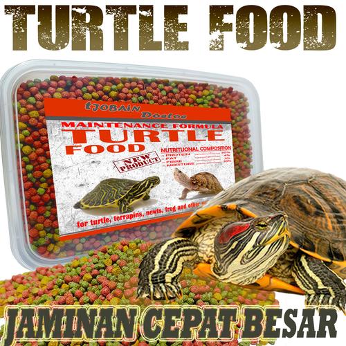 Jual Makanan pakan kura kura air brazil res bulus monbi turtle pellet ...