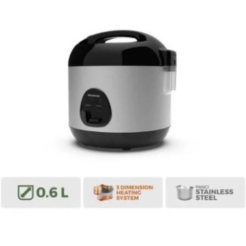 Jual rice cooker /penanak nasi 0,6 liter maspion MRJ0623 stainless