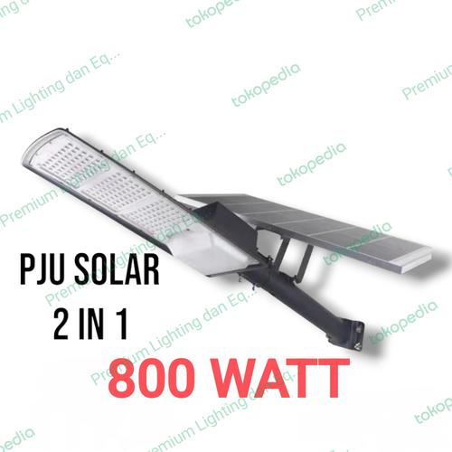 Jual LAMPU JALAN SOLAR PANEL CELL 800 WATT PJU LED TENAGA SURYA CAHAYA ...