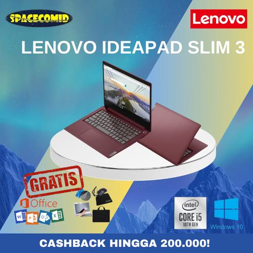 Jual LENOVO IDEAPAD SLIM 3 [i510210U NVIDIA MX330] 8GB RAM 512GB SSD