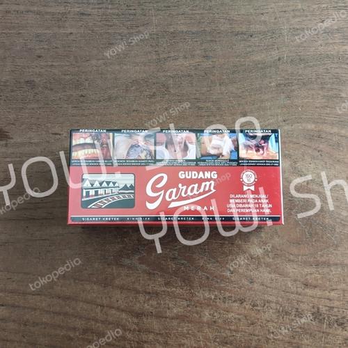 Jual Rokok Gudang Garam Merah Kretek Isi 16 batang - 5 pack/bungkus