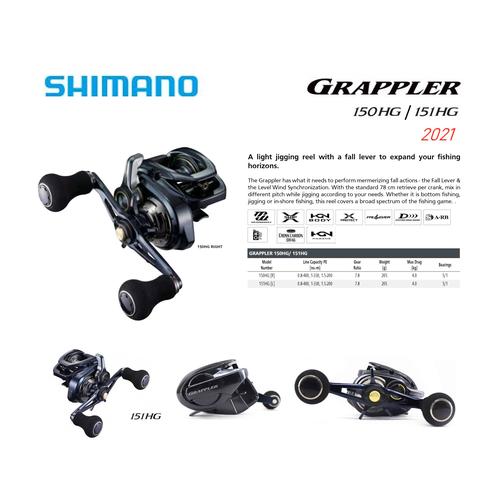 GRAPPLER 150hg SHIMANO Grappler 150HG リール シマノ グラップラー