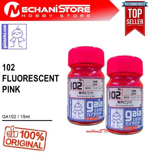 Jual GAIA Color 102 Fluorescent Pink - Cat GaiaNotes Model Kit Military ...