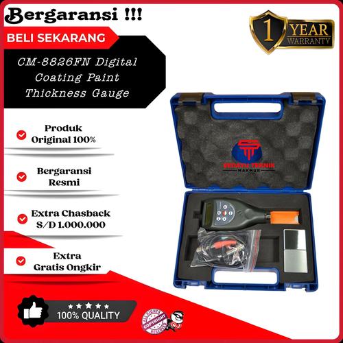 Jual CM8826FN Digital Coating Paint Thickness Gauge Painting F NF