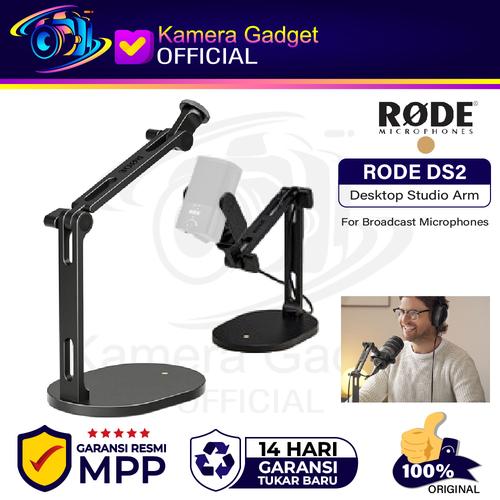 Promo RODE DS2 Desktop Studio Arm for Broadcast Mic DS 2 Original Resmi ...
