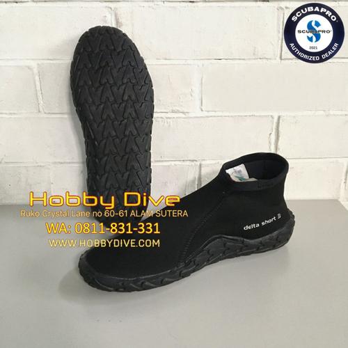 Jual Scubapro Booties Delta 3mm Short Diving Snorkeling 2XS(36