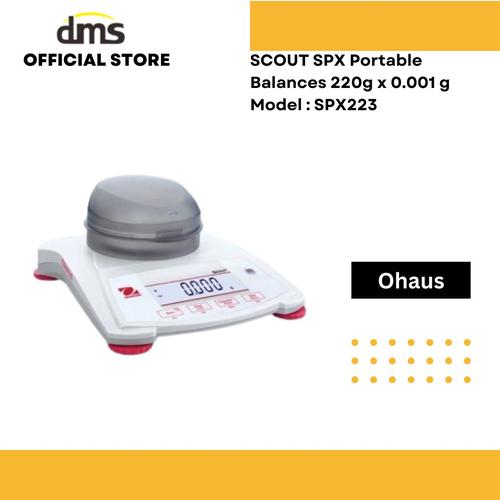 Balanza Ohaus 30253019 Modelo Spx222 Scout, Capacidad De 220 G X 0.01 G