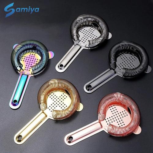 Jual saringan cocktail cross ice filter / color ice strainer stainless ... Jual saringan cocktail cross ice filter / color ice strainer stainless ...