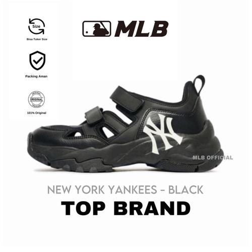 Promo MLB New York Chunky Seri Black Perekat Sandal Sneaker