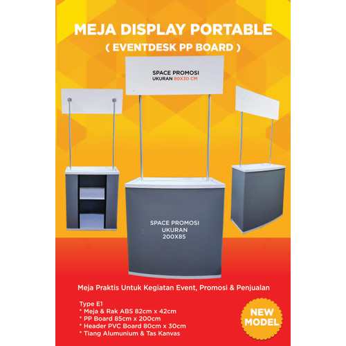 Jual EVENTDESK PORTABLE/MEJA PAMERAN/MEJA PROMOSI/MEJA BOOTH - Alas ...