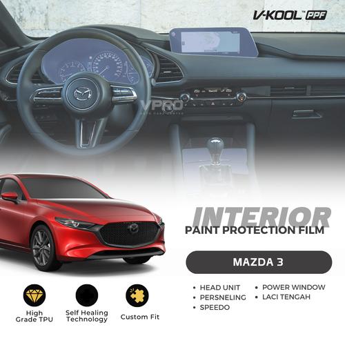 Jual V-KOOL PPF Interior Protector Mazda 3 - Panel / Konsol Mobil ...