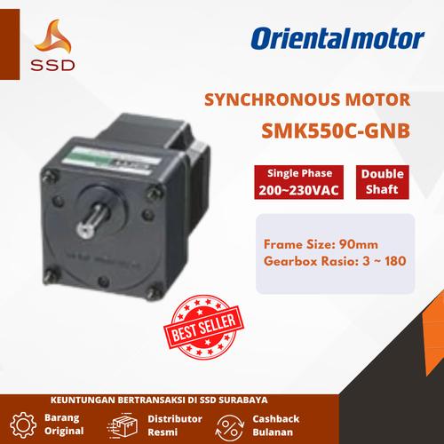 Jual Oriental Motor SMK Series 1-Phase 200~230VAC Double shaft SMK550C ...