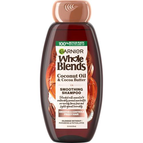 Jual Garnier Whole Blends Smoothing Shampoo with Coconut Oil & Cocoa