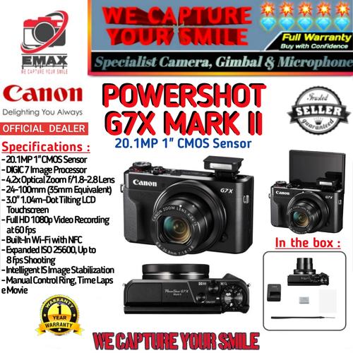 Canon Powershot G7x G7x Stabilizer CANON Powershot G7X Mark Ii