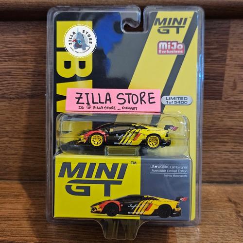 Jual MINI GT LBWK LAMBORGHINI AVENTADOR LIMITED EDITION 329 CHASE ...
