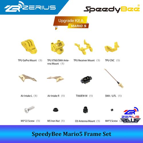 SpeedyBee Mario 5 - DC / XH - PRO Version - FPV Frame Versione XH PRO - Foto 4