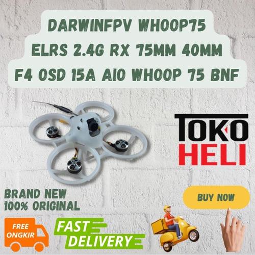 Jual DarwinFPV Whoop75 ELRS 2.4Ghz RX 75mm 40mm F4 OSD 15A AIO Whoop 75 ...