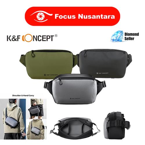 Promo K&F Concept Alpha Sling Bag Camera 10L Shoulder Bag