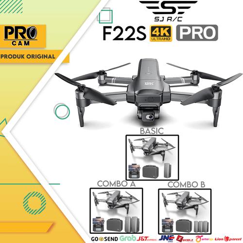 Jual SJRC F22S PRO RC Drone 2-Axis Gimbal 4K HD EIS Camera GPS 5G