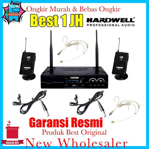 Jual Mic wireless Headset Lidi clip on Hardwell new best1 original