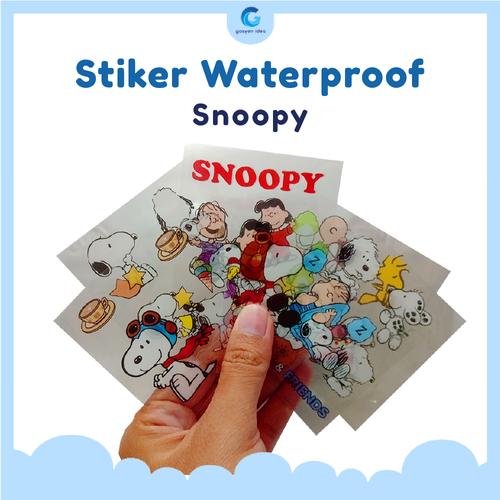 Jual STICKER NONO SNOOPY [ECER] WATERPROOF / 1 LEMBAR STIKER - 1 lembar ...