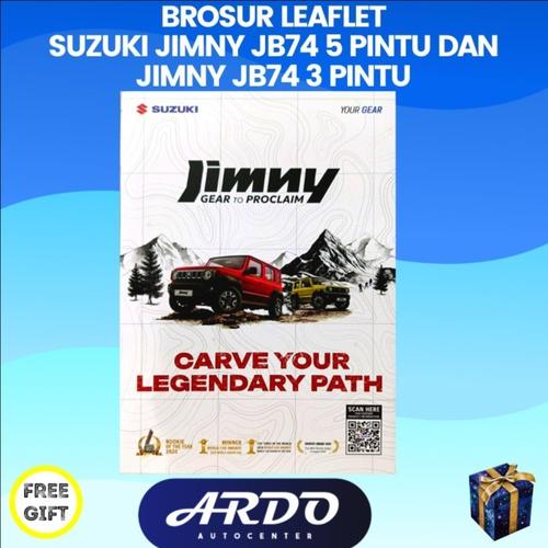 Jual Brosur mobil Suzuki Jimny JB74 5 pintu 5pintu dan Jimny JB74 3
