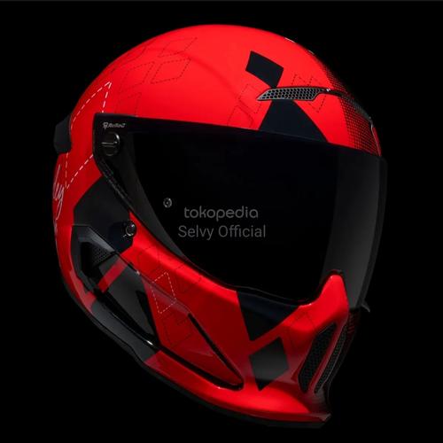 Jual HELM MOTOR RUROC ATLAS CARBON HARLEY QUINN ORIGINAL100