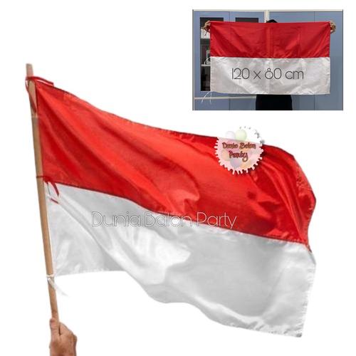 Promo [120x80cm] Bendera Merah Putih / Bendera Indonesia / Bendera MP ...