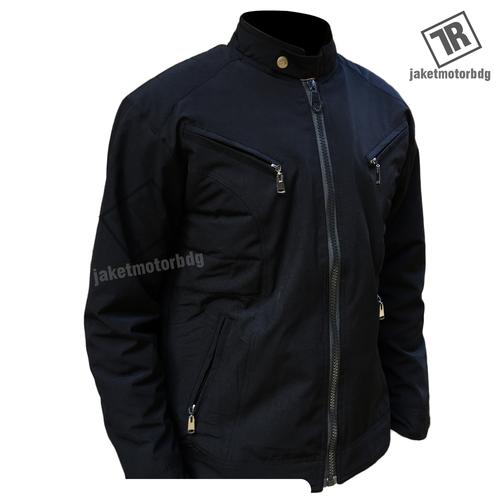 Jual Jaket Motor Riding Touring Sehari hari Pria - Hitam, XL - Kota ...