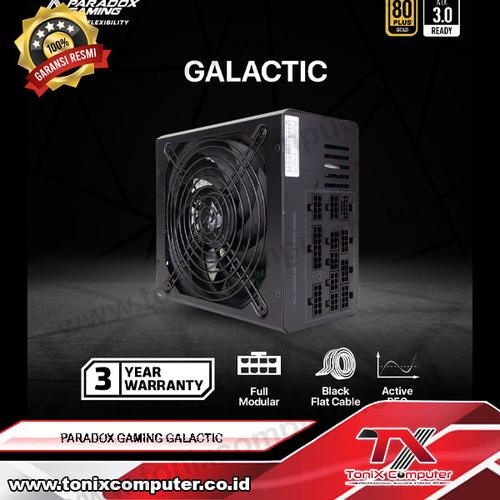 Promo PARADOX GAMING GALACTIC 850W / 1000W 80+ GOLD ATX 3.0 FULLY ...