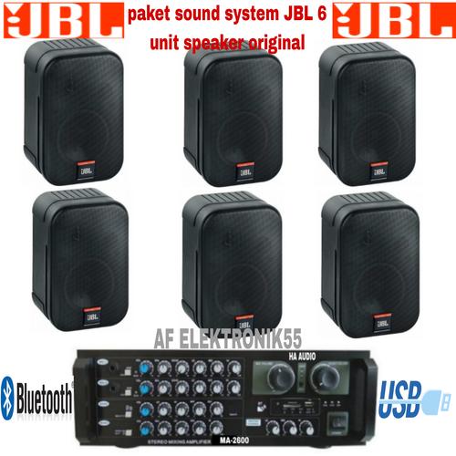 Jual Paket Sound System JBL 6 Unit Speaker Original - Jakarta Barat ...