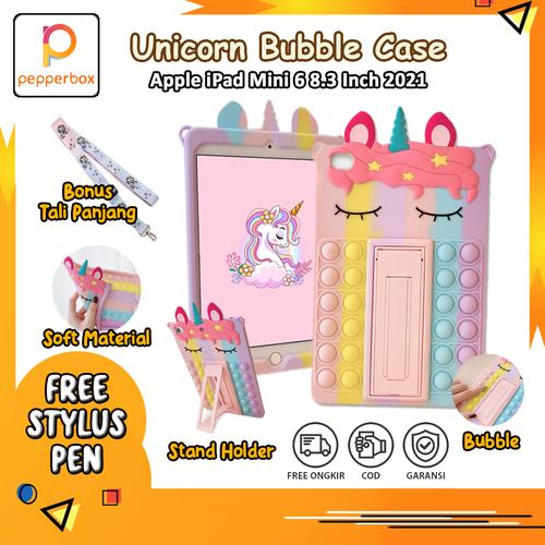 Jual Case iPad Mini inch SoftCase Pop It Unicorn Casing Anak