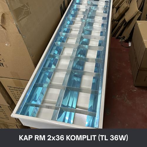 Jual RM 2x36 120cm Kap RM Inbow rm 2 x 36W 120 cm Lampu TL Philips ...