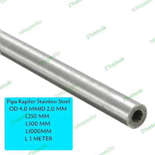 RAMBEX Tubo Capillare in Acciaio Inossidabile 304, Diametro Esterno 12 Mm ID 6 Mm 7 Mm
