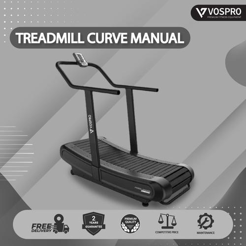 Manual Treadmill Treadmill Repair Home Service Alat Fitness Vospro