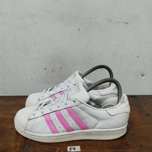 Adidas Originals Superstar Adidas Superstar White Ray Pink Giày