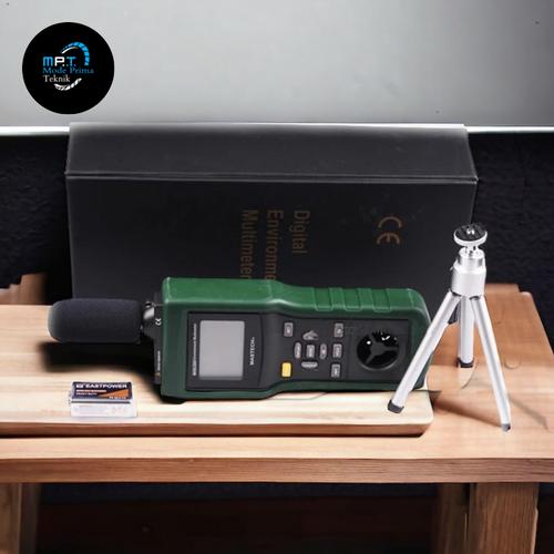 Jual Environment Tester MASTECH MS6300 Suhu Kelembaban Cahaya Suara