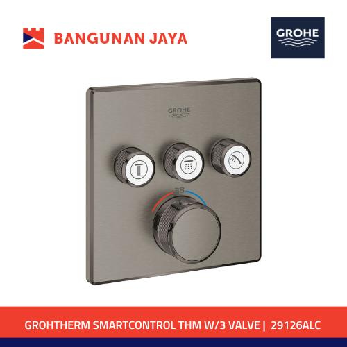 Promo GROHE GROHTHERM SMARTCONTROL THERMOSTAT CONCEALED WITH 3VALVE ...