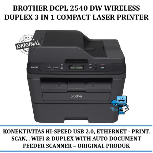 Jual Brother DCPL 2540 DW Wireless Duplex 3 in 1 Compact Laser Printer ...