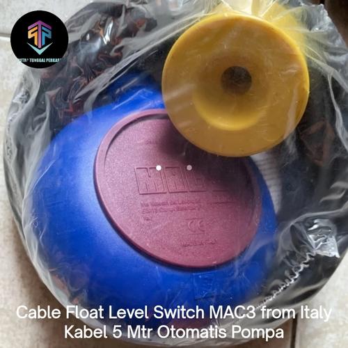 Jual Cable Float Level Switch MAC3 from Italy Kabel 5 Mtr Otomatis ...