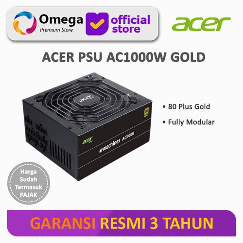 Promo PSU Acer AC1000 1000Watt 80+ Gold PCIe 5.0 Full Modular Power ...