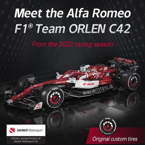 Promo Mainan Brick Cada Mobil Balap Formula F1 2022 Alfa Romeo Sauber ...