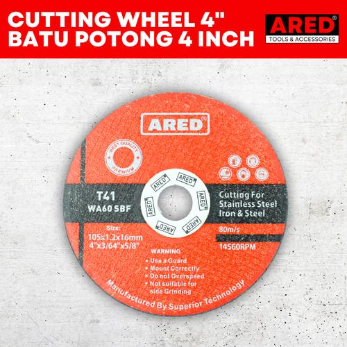 Jual Batu Gurinda Potong 4 inch ARED Cutting Wheel 4